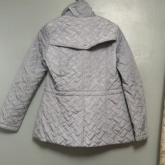 COLE HAAN Signature Quilted Silver Sky Women's Jacket - Picture 2 of 11